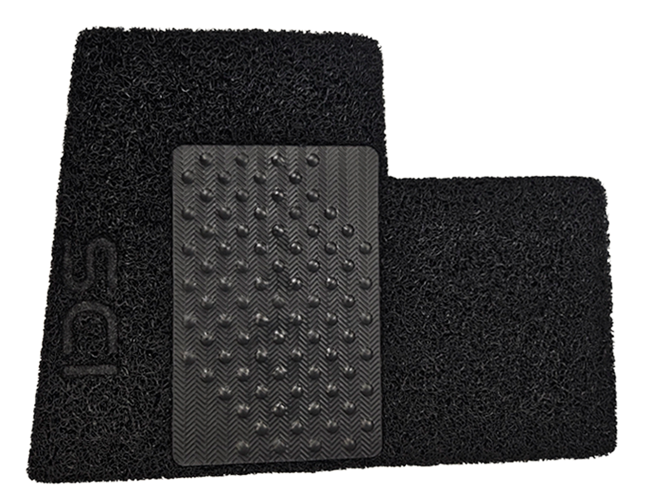 Peterbilt Floor Mat (2005 & Newer) - Black with Logo - Thumbnail 3