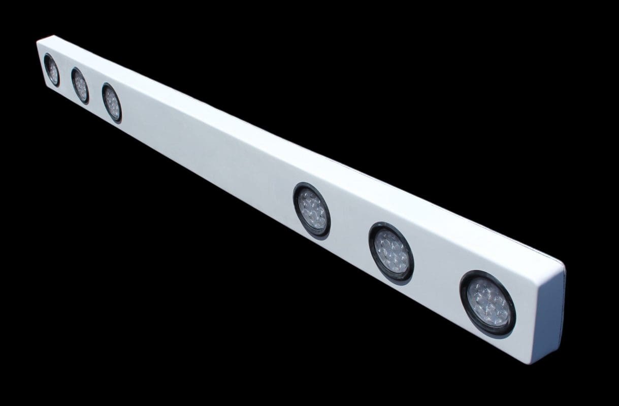 Straight Bar Fiberglass Rear Bumper