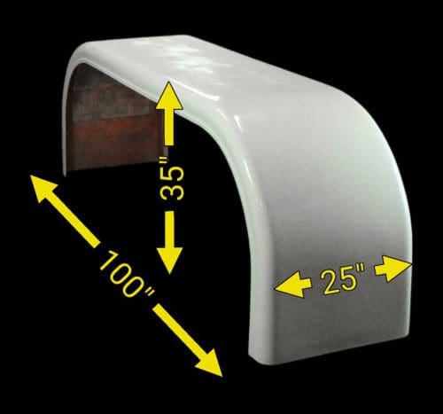 Straight Full Fender - Thumbnail 4