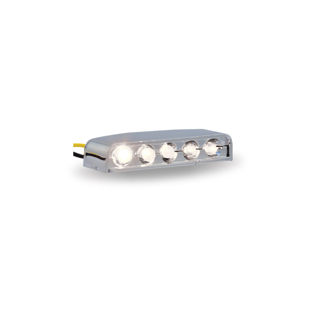 White LED Auxiliary Light - 5 Diodes
