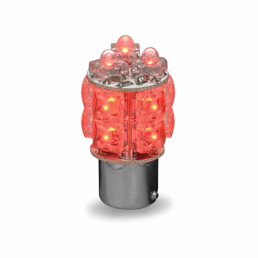 Red Replacement LED Bulb - Single Function | 13 Diodes