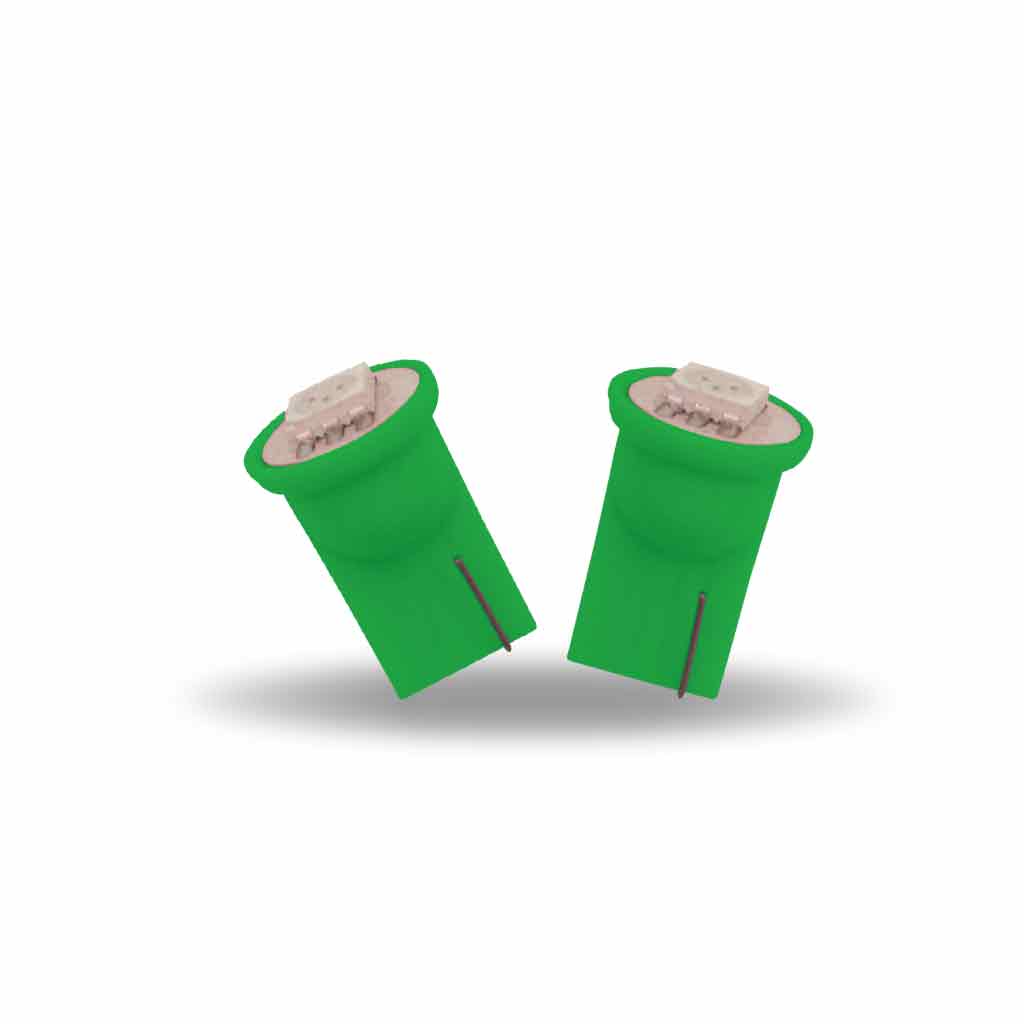 Green 194 Replacement LED Bulbs - 1 Diode