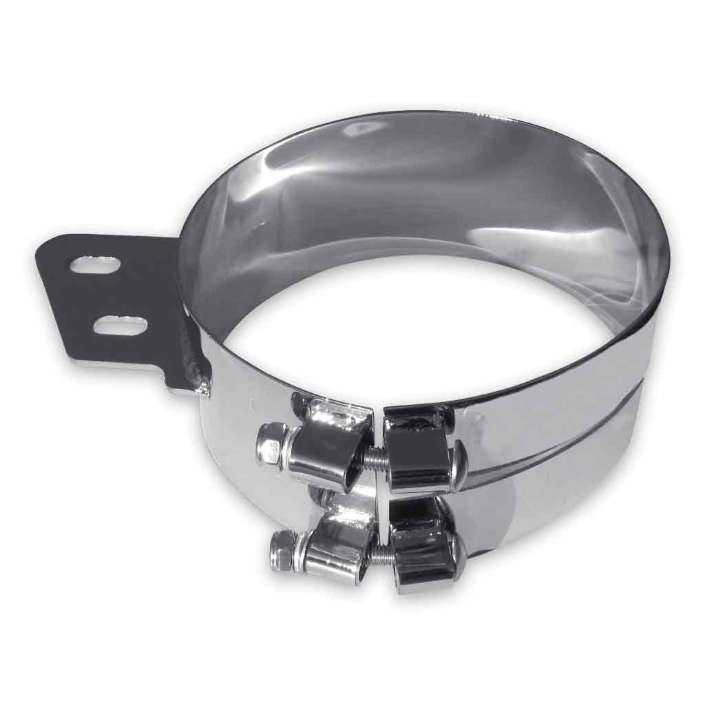 10" Wide Band Clamp - Angled Mounting Plate