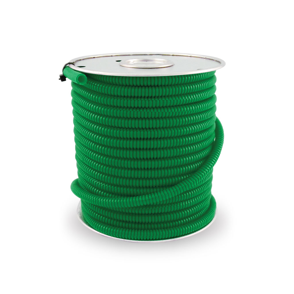 1/4" Split Loom - Green | 100 ft. Spool