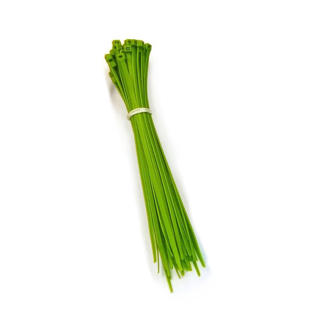 7.5" Nylon Wire Ties - Green | 100 Pack
