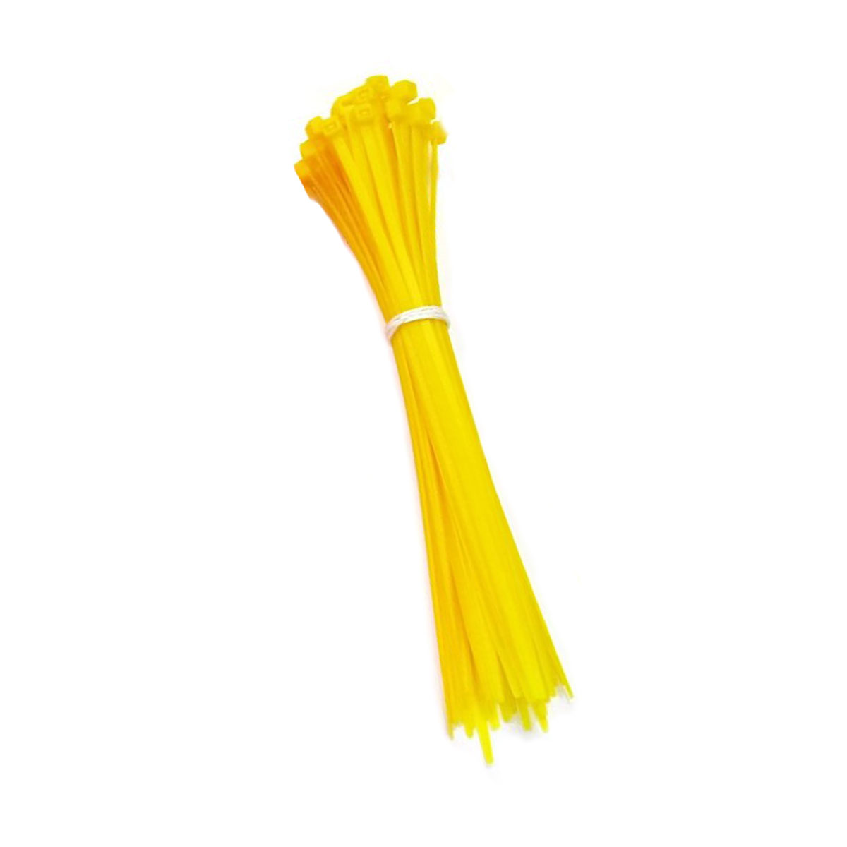 7.5" Nylon Wire Ties - Yellow | 100 Pack