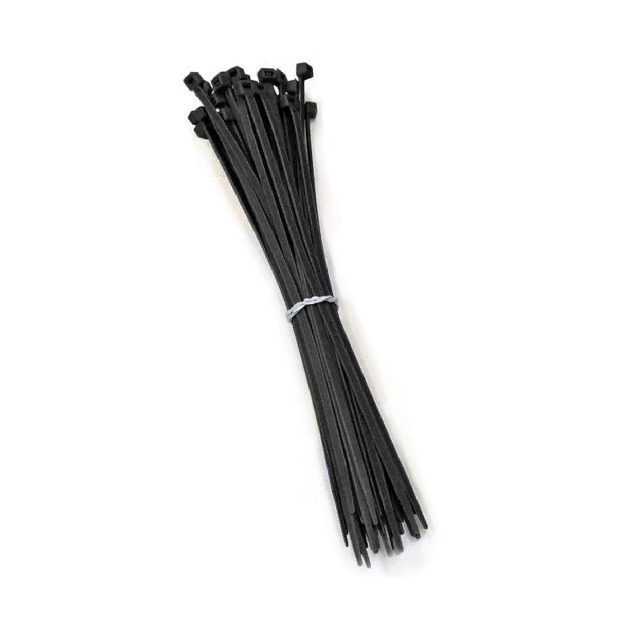 14" Nylon Wire Ties - Black | 100 Pack