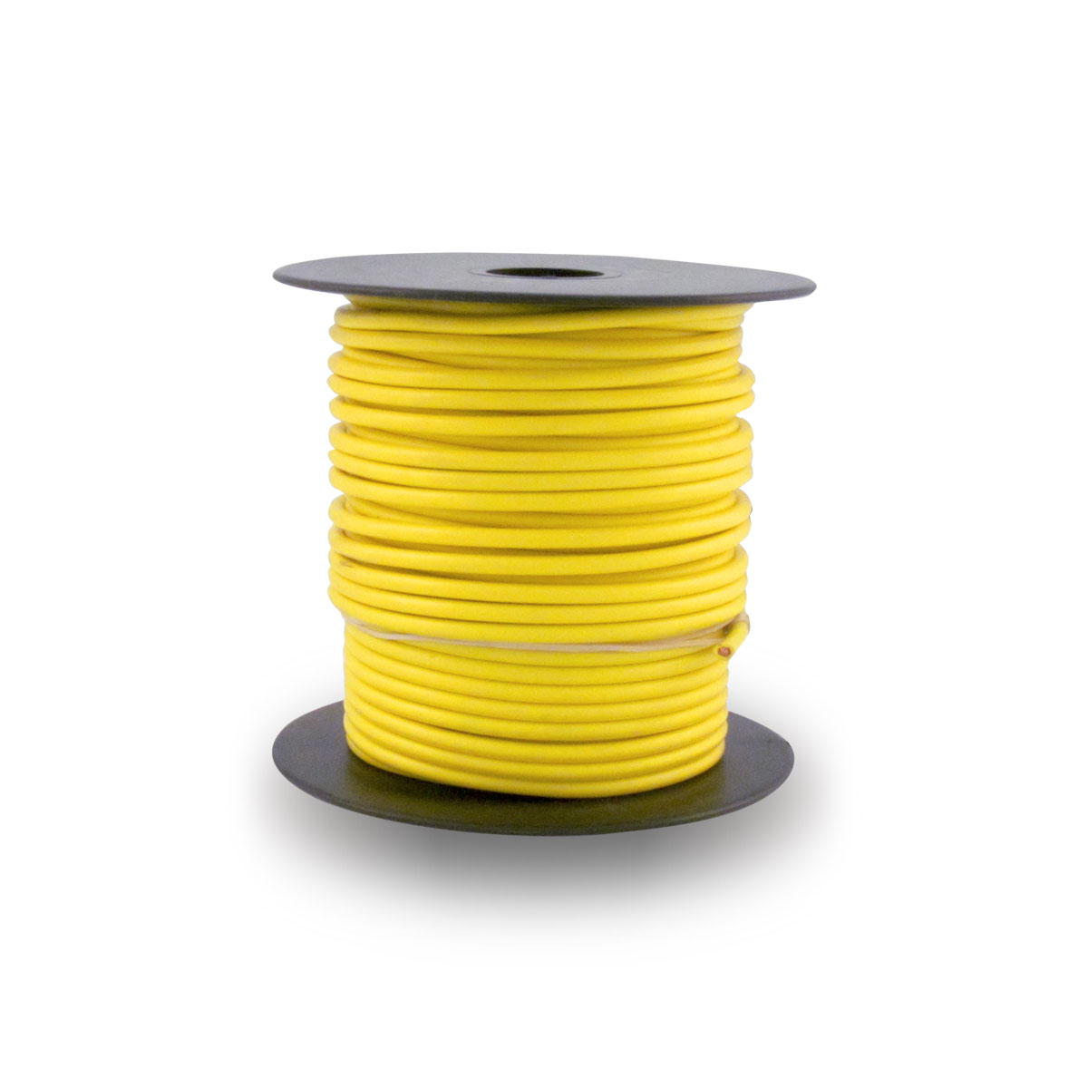 14 Ga. Electrical Wire Loom - Yellow | 100 ft. Spool