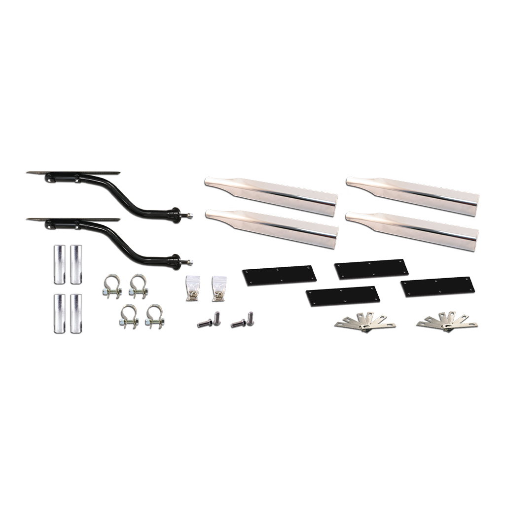 Full Fender Mounting Kit - Swivel Fender Brackets | 14 Gauge (Standard)