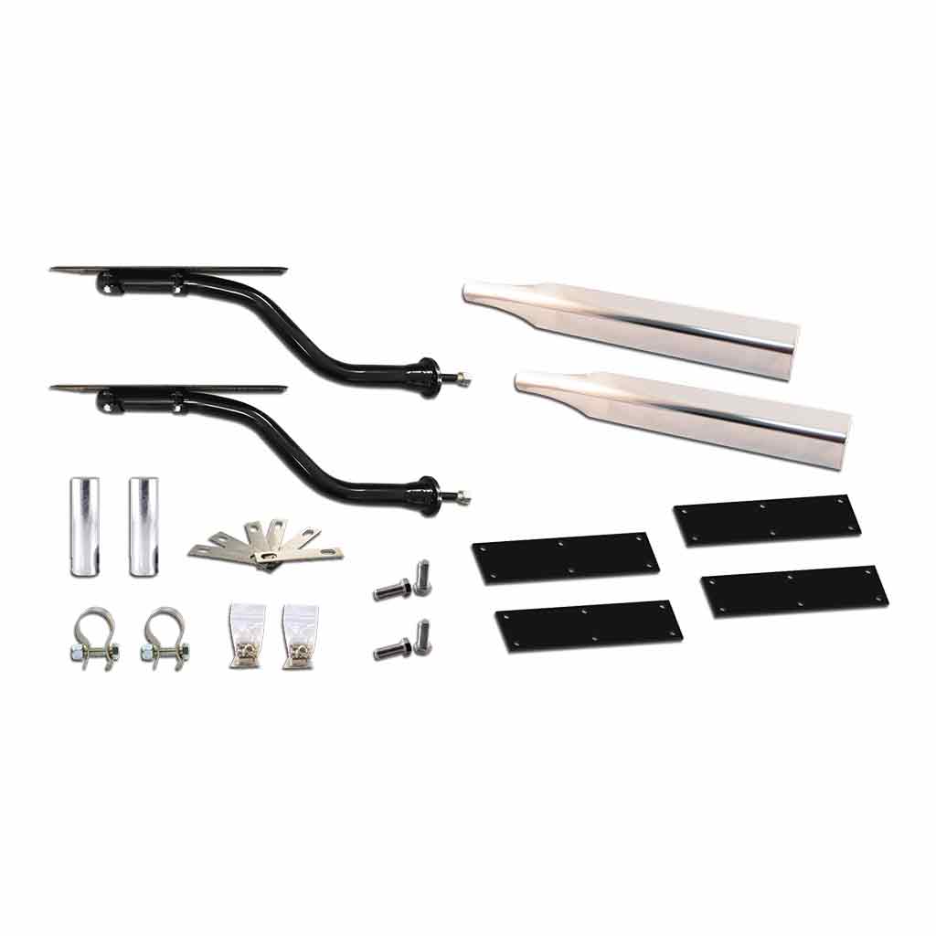 Half Fender Mounting Kit - Swivel Fender Brackets | 14 Gauge (Standard)