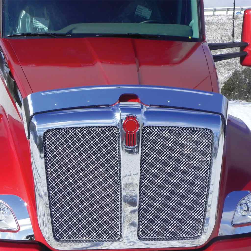 KW. T680 Bug Deflector Hood Shield (All Years)