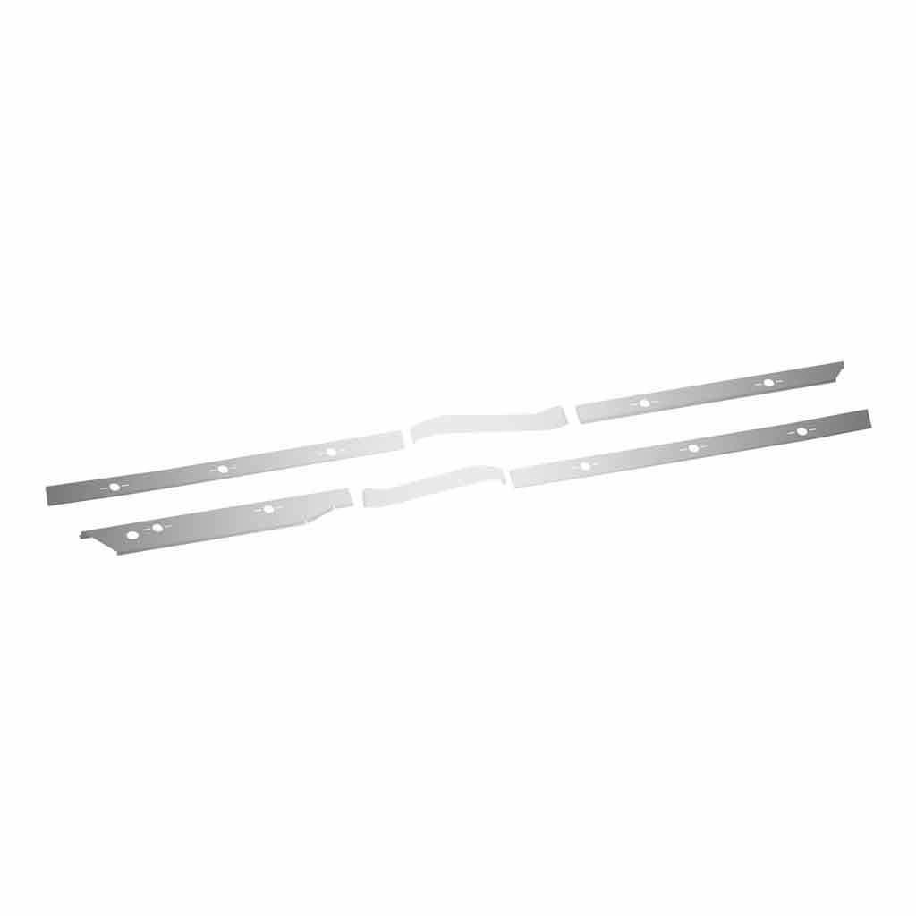 KW. T680 Mid Roof Cab, 52" Sleeper & Extension Kit - Undermount Exhaust | Block Heater | 10 x Slotted Holes