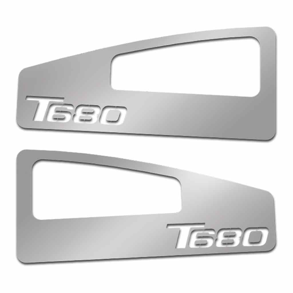 KW. T680 High Roof Upper Sleeper Window Trims (2016+) - "T680" Cutout