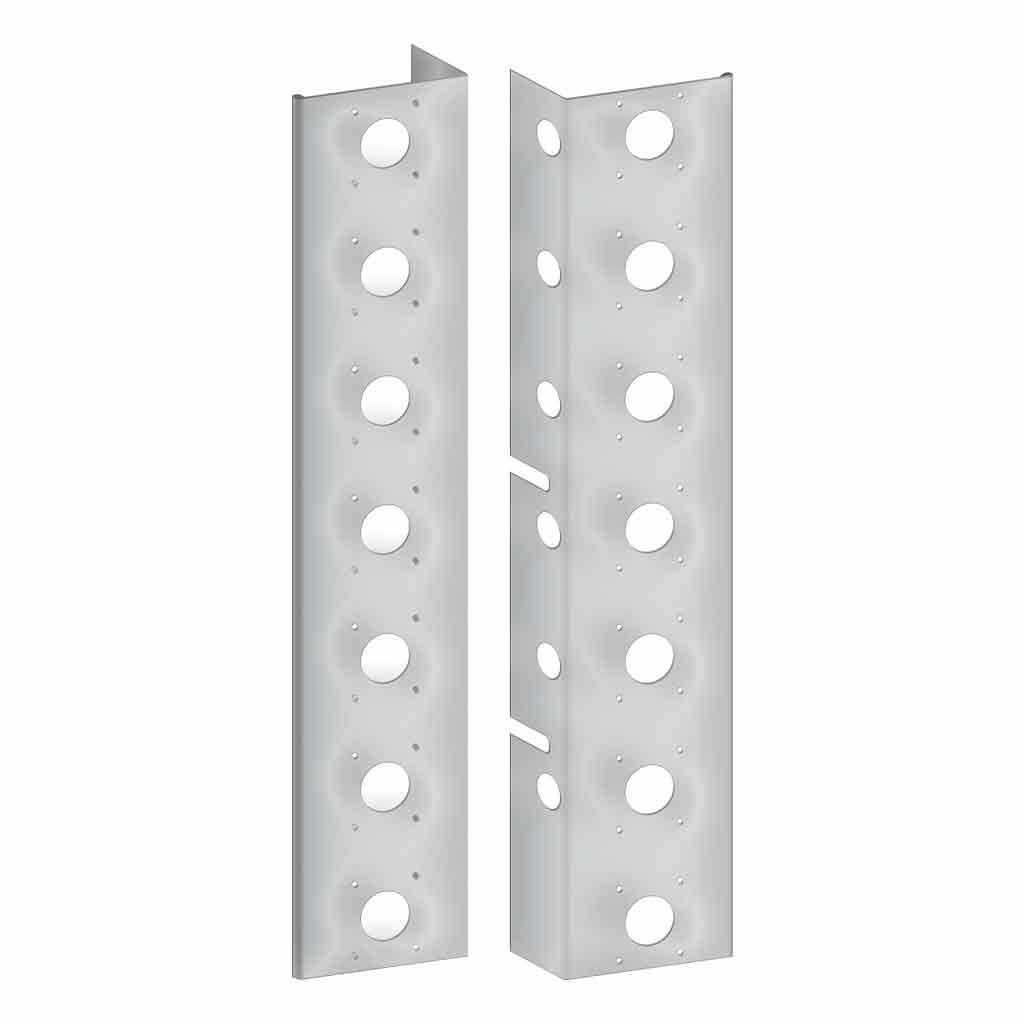 KW. W900/T800 Rear Premium Air Cleaner LED Light Bars (2010+) - 14 x G2 Holes