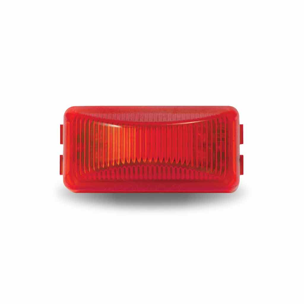 1" x 2" Red Rectangular LED Marker Light - 6 Diodes - Thumbnail 5