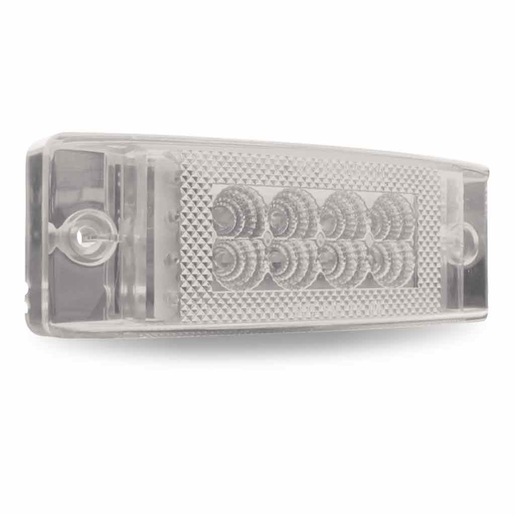 2" x 6" Clear Red Marker Multi-Directional LED Light - 24 Diodes - Thumbnail 2