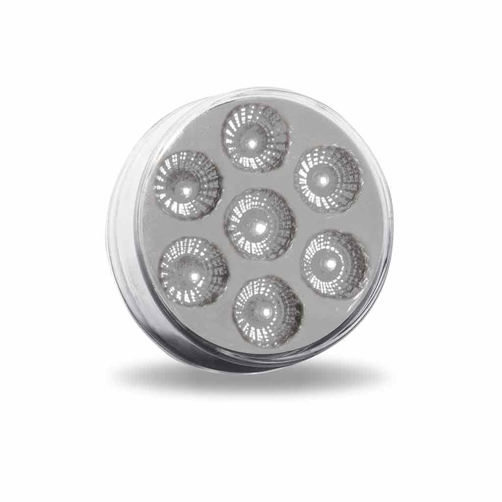 2" Red Marker to Green Auxiliary Round LED Light - 7 Diodes - Thumbnail 10