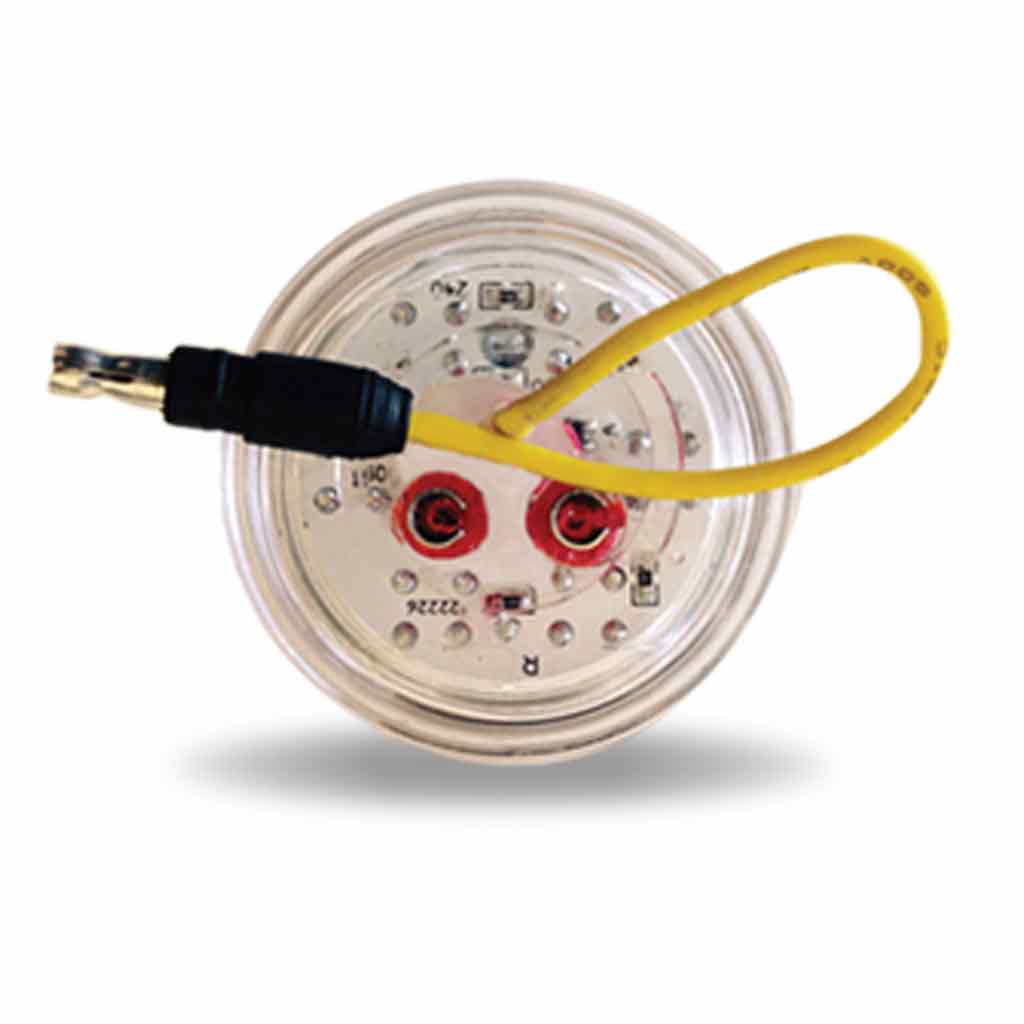 2" Red Marker to White Auxiliary Round LED Light - 7 Diodes - Thumbnail 11