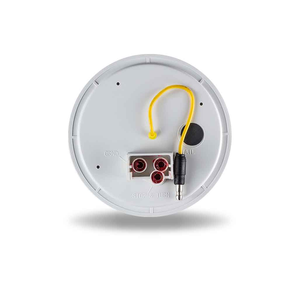 4" Heated Lens Red Stop, Turn & Tail To White Back Up Round LED Light - 12 Diodes - Thumbnail 6