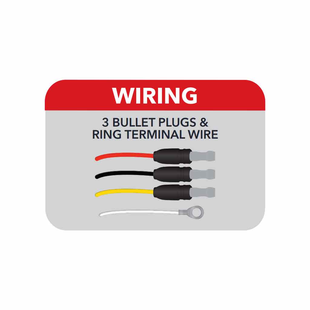 6" Amber Marker to Green Auxiliary Slim LED Light - 6 Diodes - Thumbnail 4