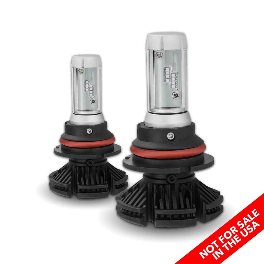 9004 LED Headlight Conversion Kit - Dual Beam | 5000 Lumens (Pair) - Thumbnail 2