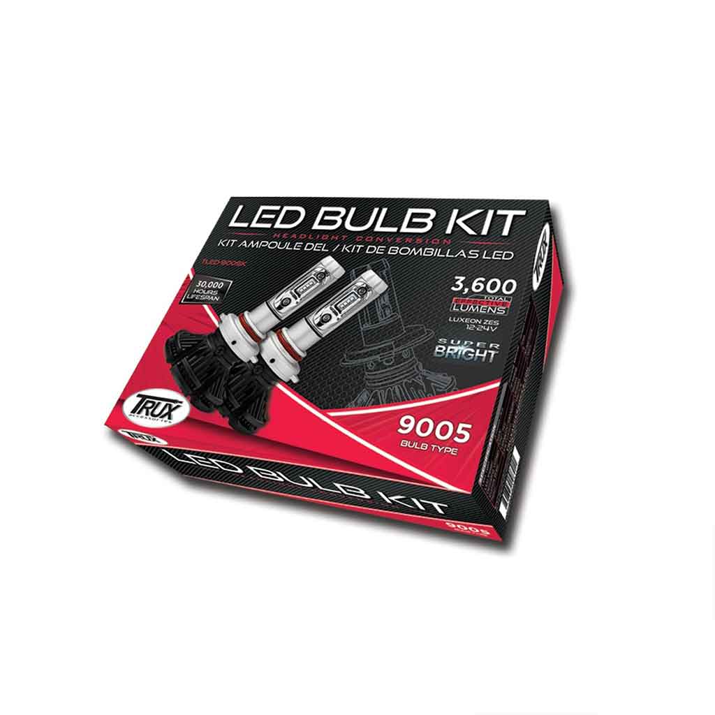 9005K LED Headlight Conversion Kit - Single Beam | 5000 Lumens (Pair)