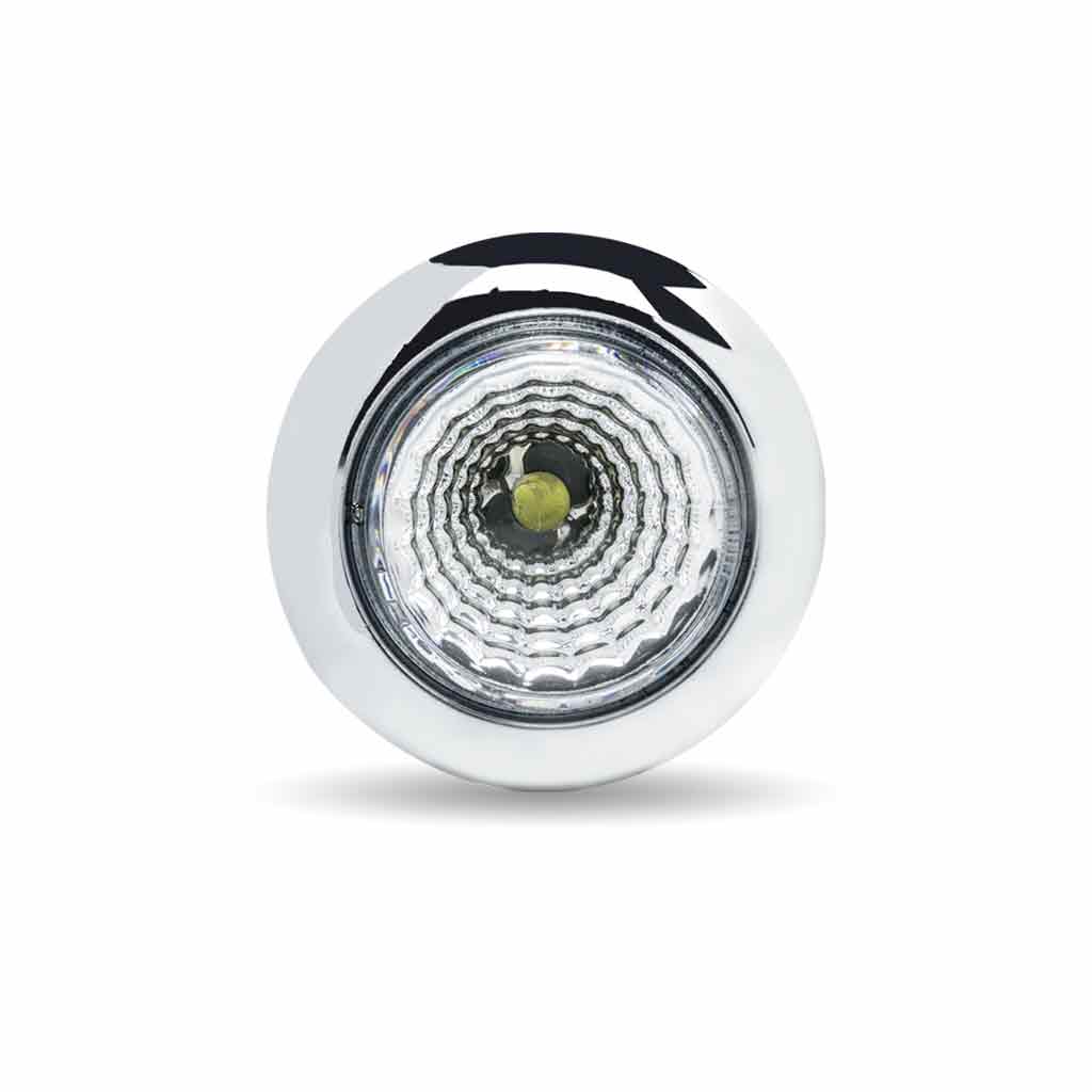 3/4" Amber Marker to Blue Auxiliary Round Reflector LED Light - 1 Diode - Thumbnail 6