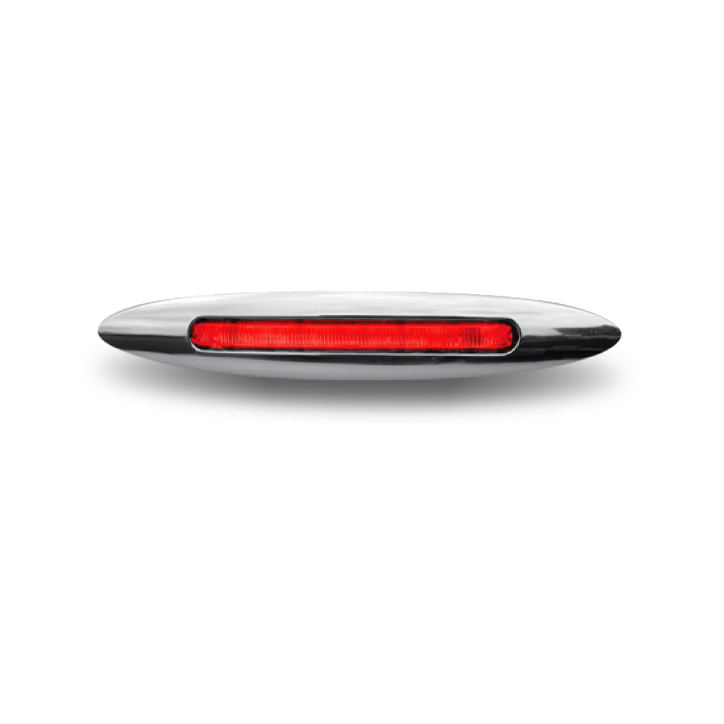 4.5" Red Marker Slim Flatline LED Light - 7 Diodes - Thumbnail 2