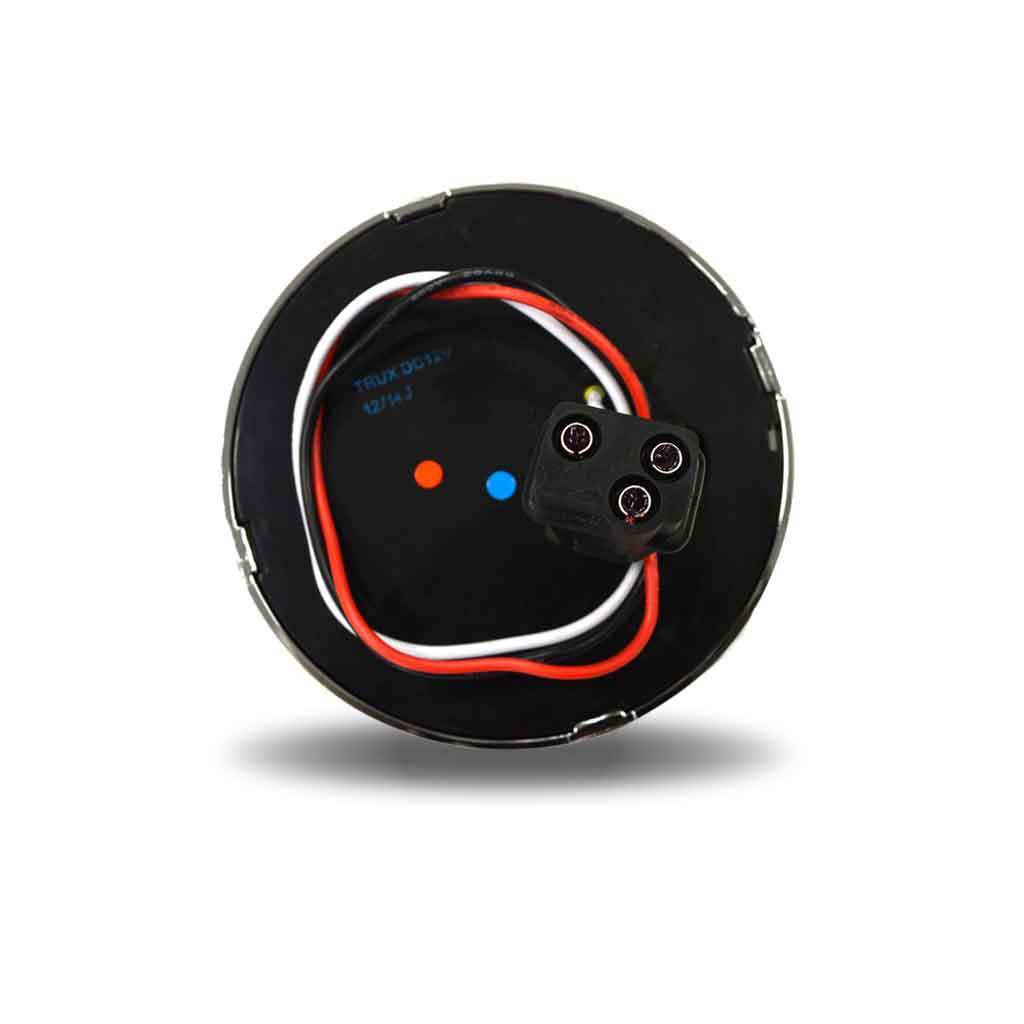 4" Amber Turn & Marker Round Flatline LED Light - 49 Diodes