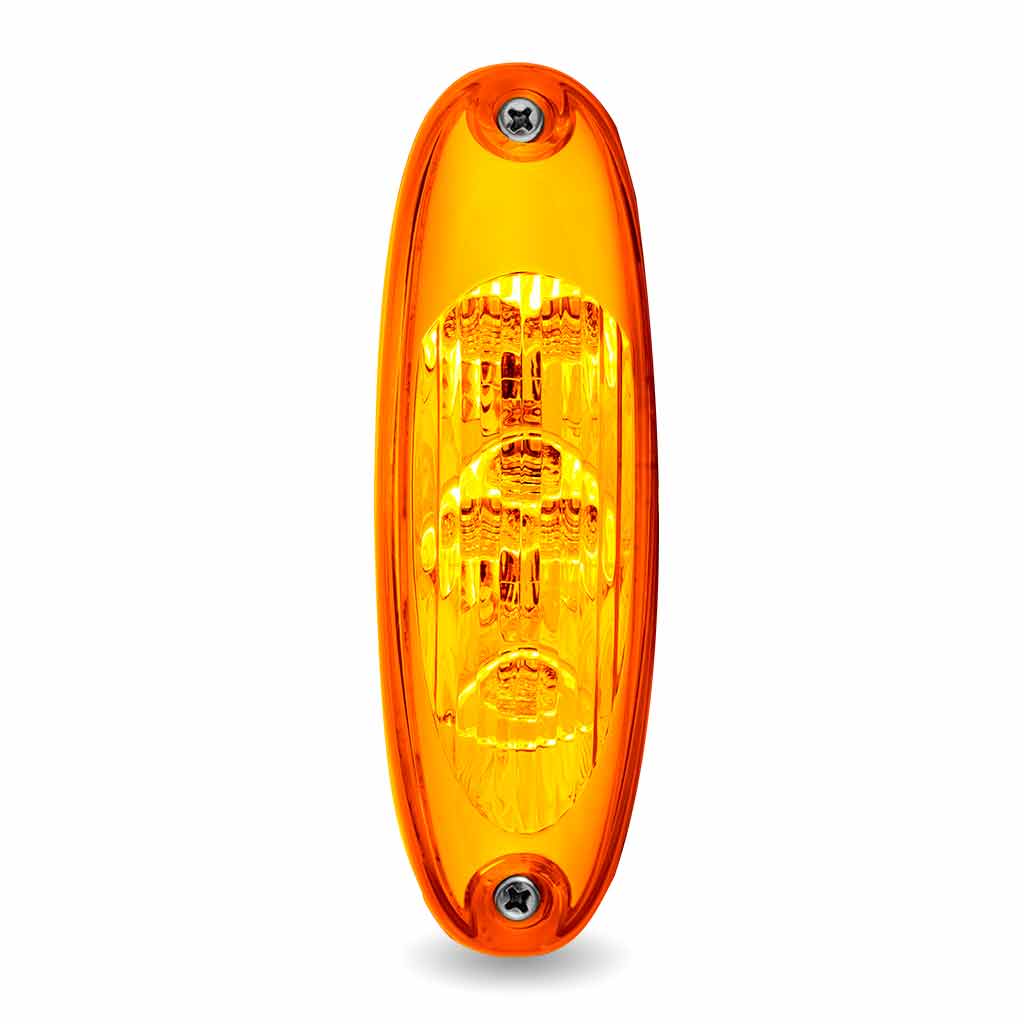 FTL. Amber Clearance Marker LED Light - 6 Diodes