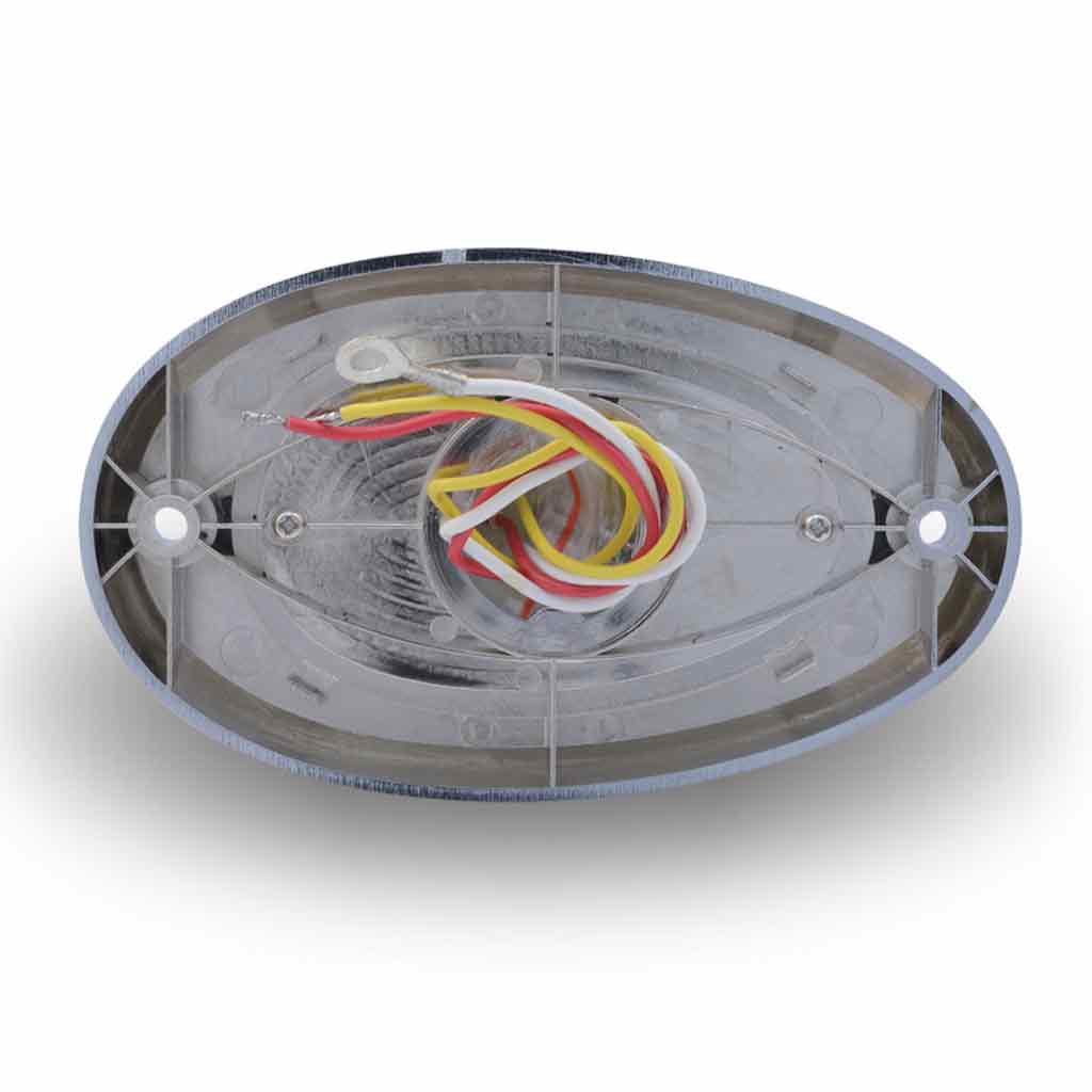 Clear Amber Turn & Marker FTL. LED Sleeper Light - 35 Diodes