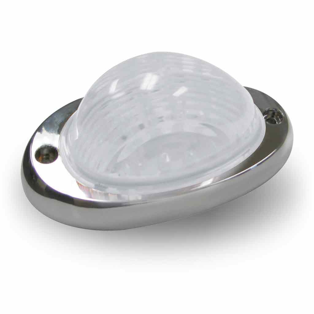 Clear Amber Turn & Marker FTL. LED Sleeper Light - 35 Diodes - Thumbnail 4