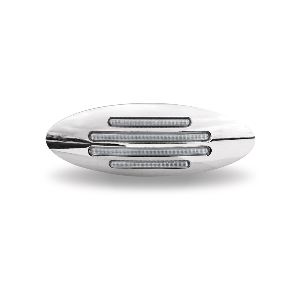 Amber Marker to Blue Auxiliary Generation 4 Flatline LED Light - 28 Diodes