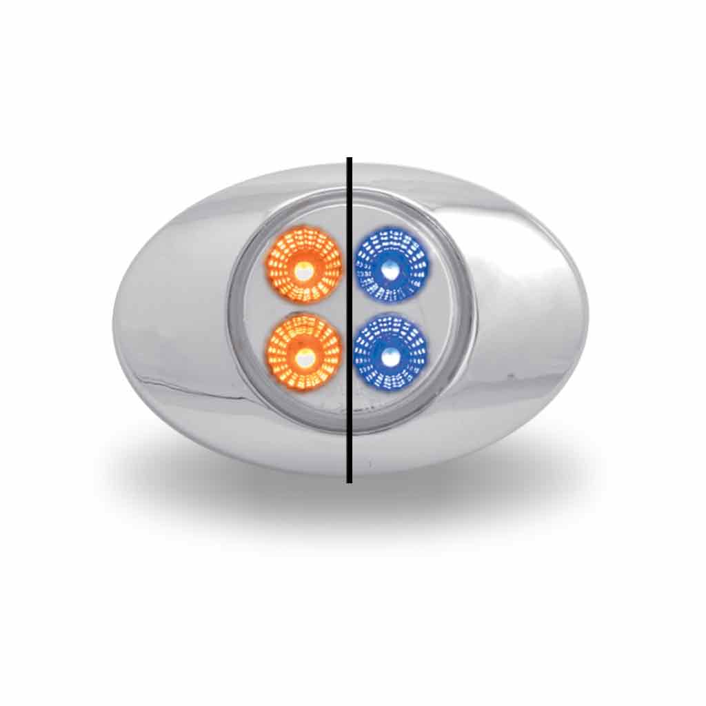 Amber Marker to Blue Auxiliary Generation 2 LED Light - 4 Diodes - Thumbnail 8