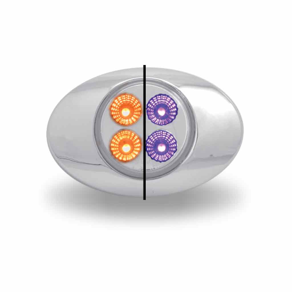 Amber Marker to Purple Auxiliary Generation 2 LED Light - 4 Diodes - Thumbnail 6