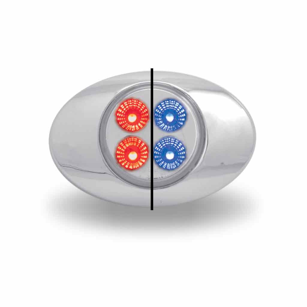 Red Marker to Blue Auxiliary Generation 2 LED Light - 4 Diodes - Thumbnail 5