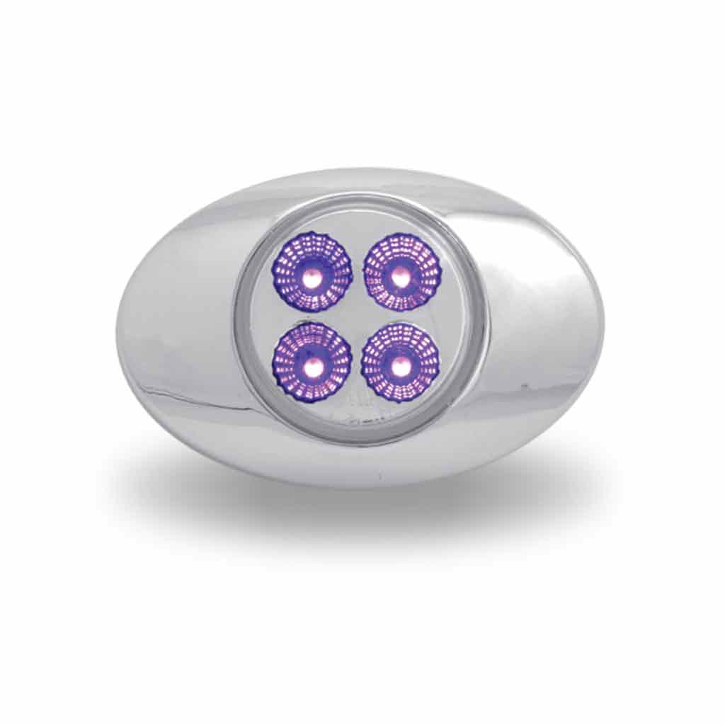 Red Marker to Purple Auxiliary Generation 2 LED Light - 4 Diodes - Thumbnail 7