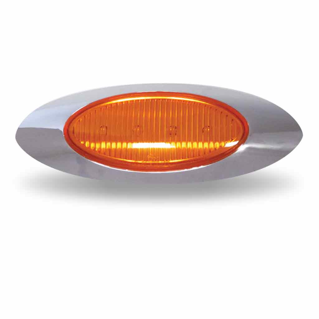 Amber Clearance Marker Generation 4 LED Light - 4 Diodes - Thumbnail 2
