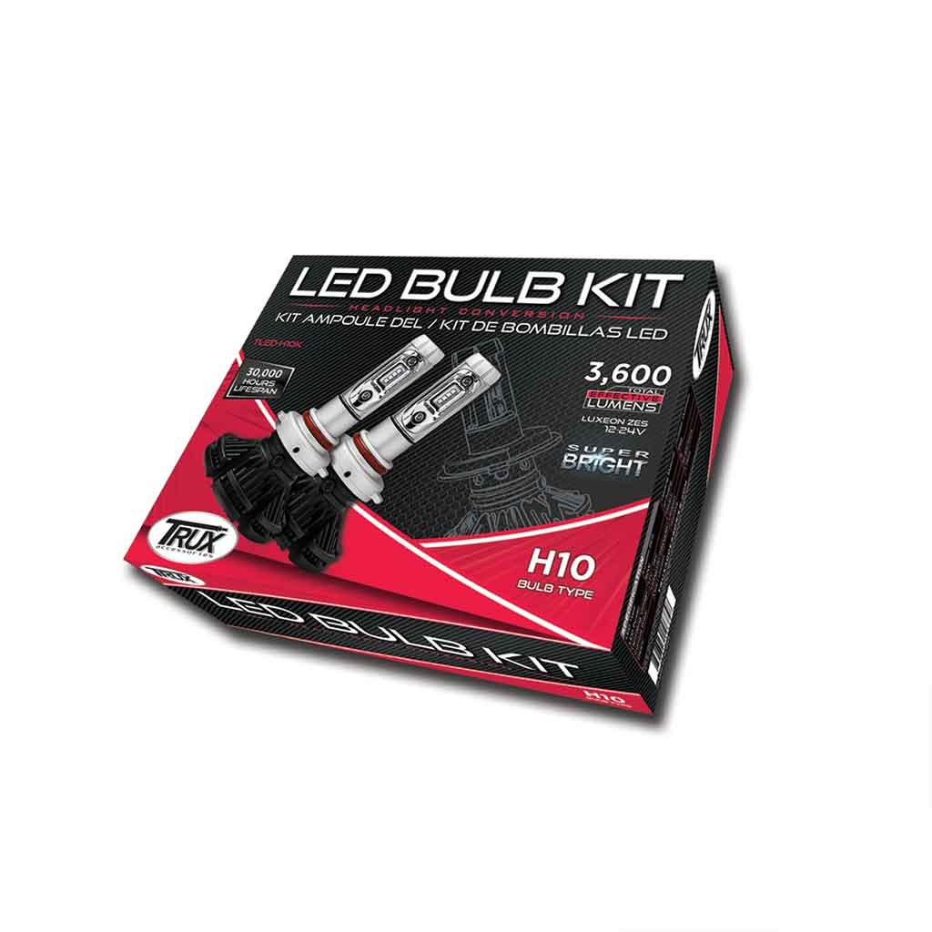 H10 LED Headlight Conversion Kit - Single Beam | 5000 Lumens (Pair) - Thumbnail 2