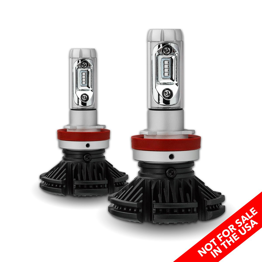 H11 LED Headlight Conversion Kit - Single Beam | 5000 Lumens (Pair) - Thumbnail 3
