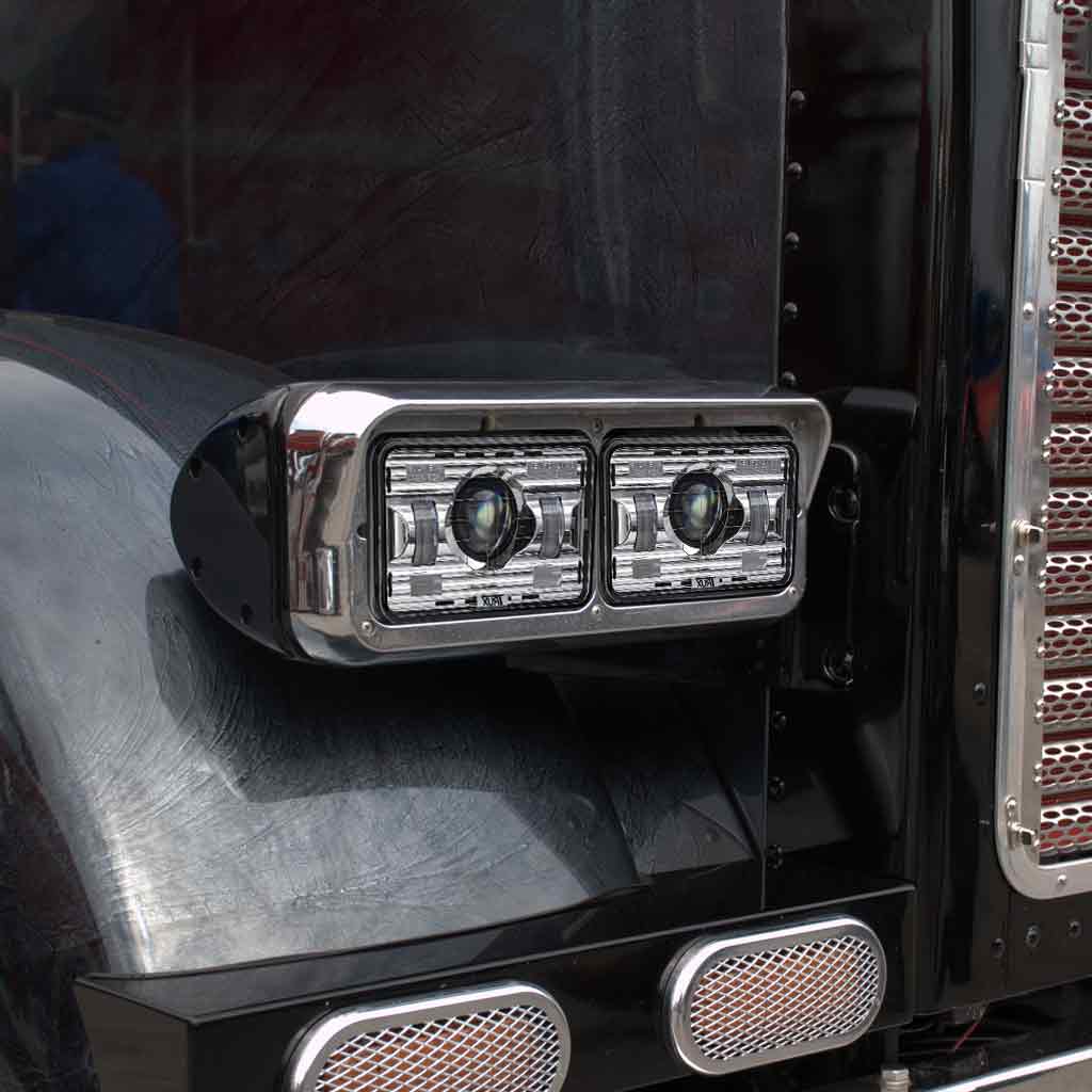 4" x 6" Heated LED Projector Headlight (Low Beam) 1300 Lumens - Thumbnail 13