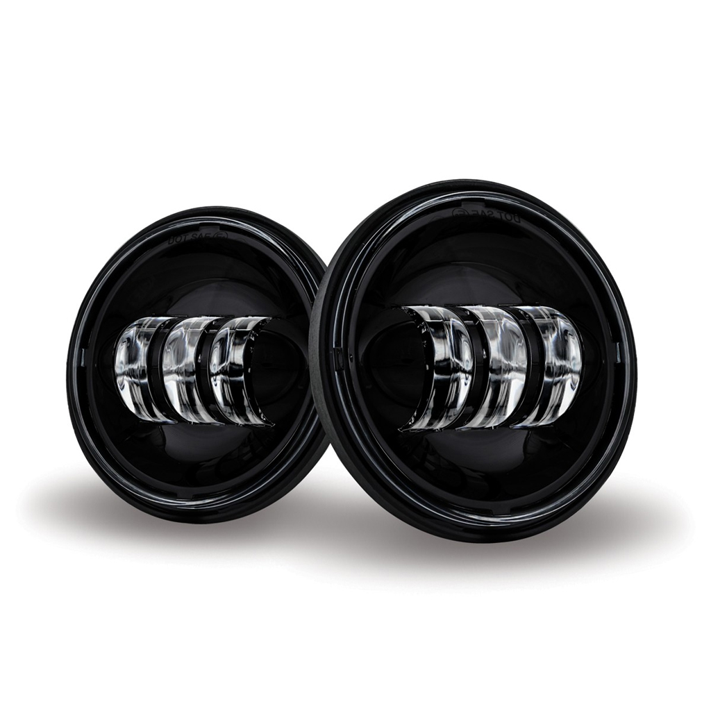 4.5" Motorcycle LED Fog Lights - 3000 Lumens (Pair) - Thumbnail 4
