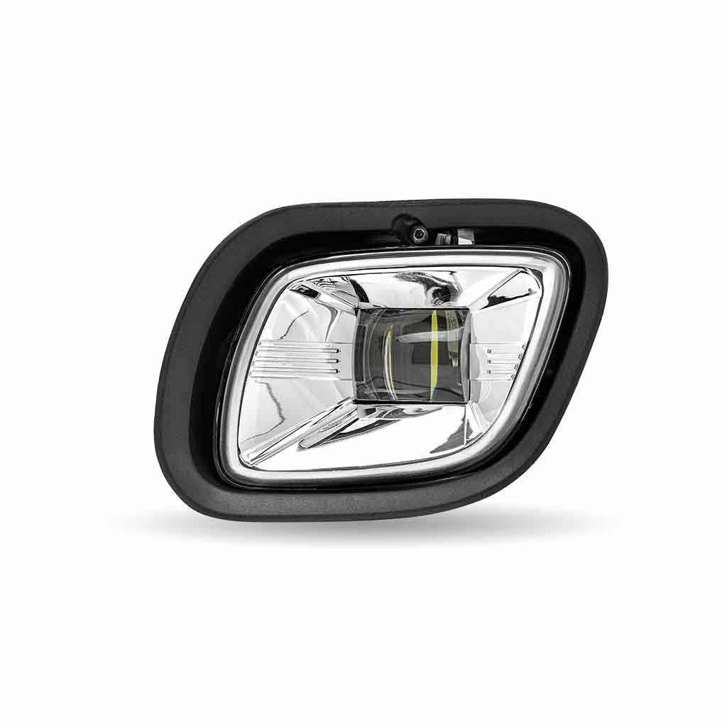FTL. Cascadia LED Projector Fog Light - Chrome (Passenger Side)