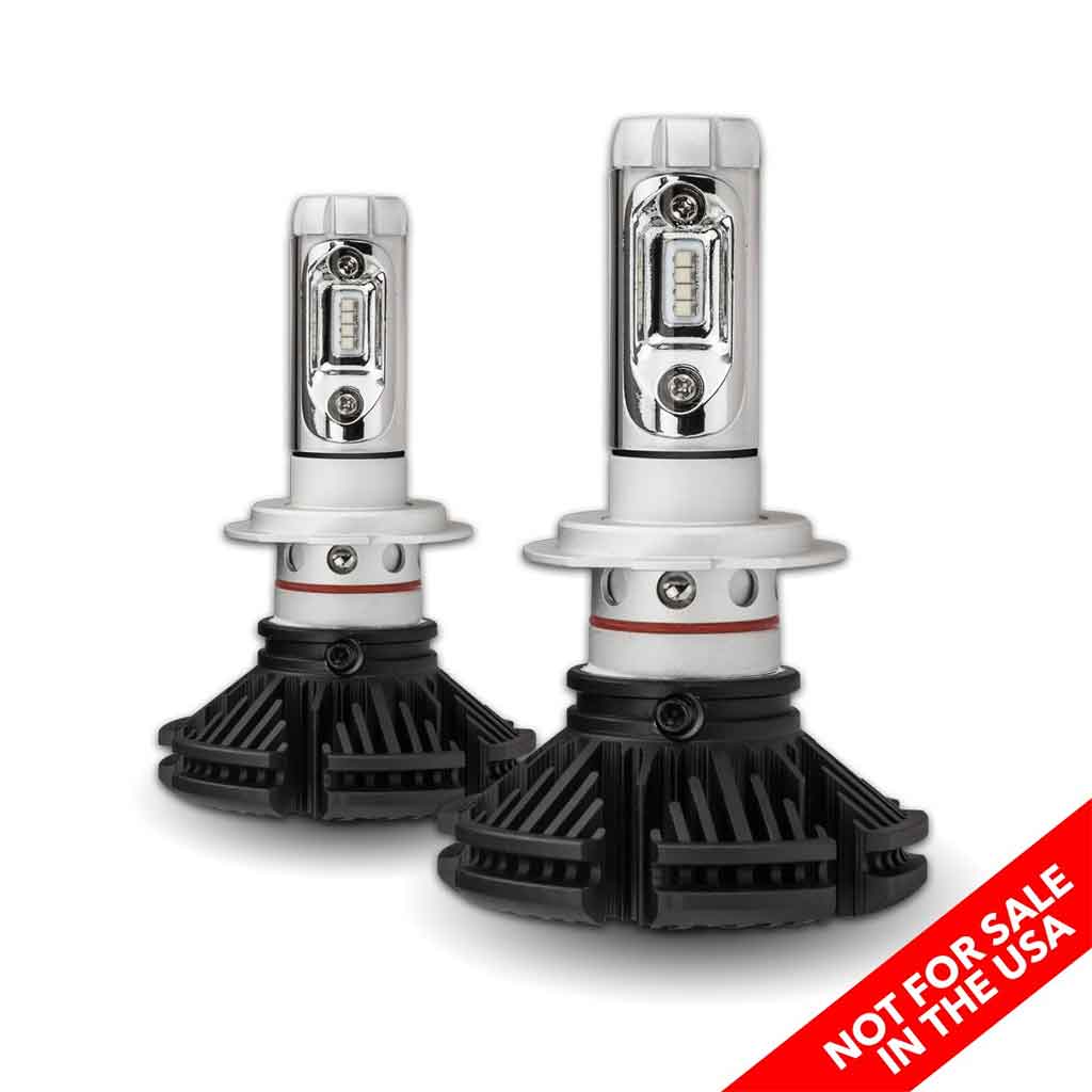 H4 LED Headlight Conversion Kit - Dual Beam | 5000 Lumens (Pair) - Thumbnail 2