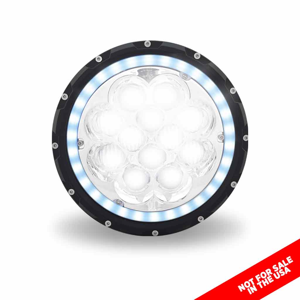 7" Off Road LED Headlight - Combination High & Low Beam | 6000 Lumens - Thumbnail 13