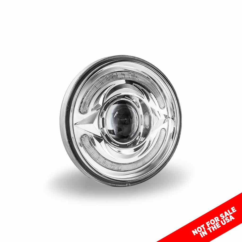5.75" LED Projector Headlight - High Beam | 1500 Lumens - Thumbnail 4