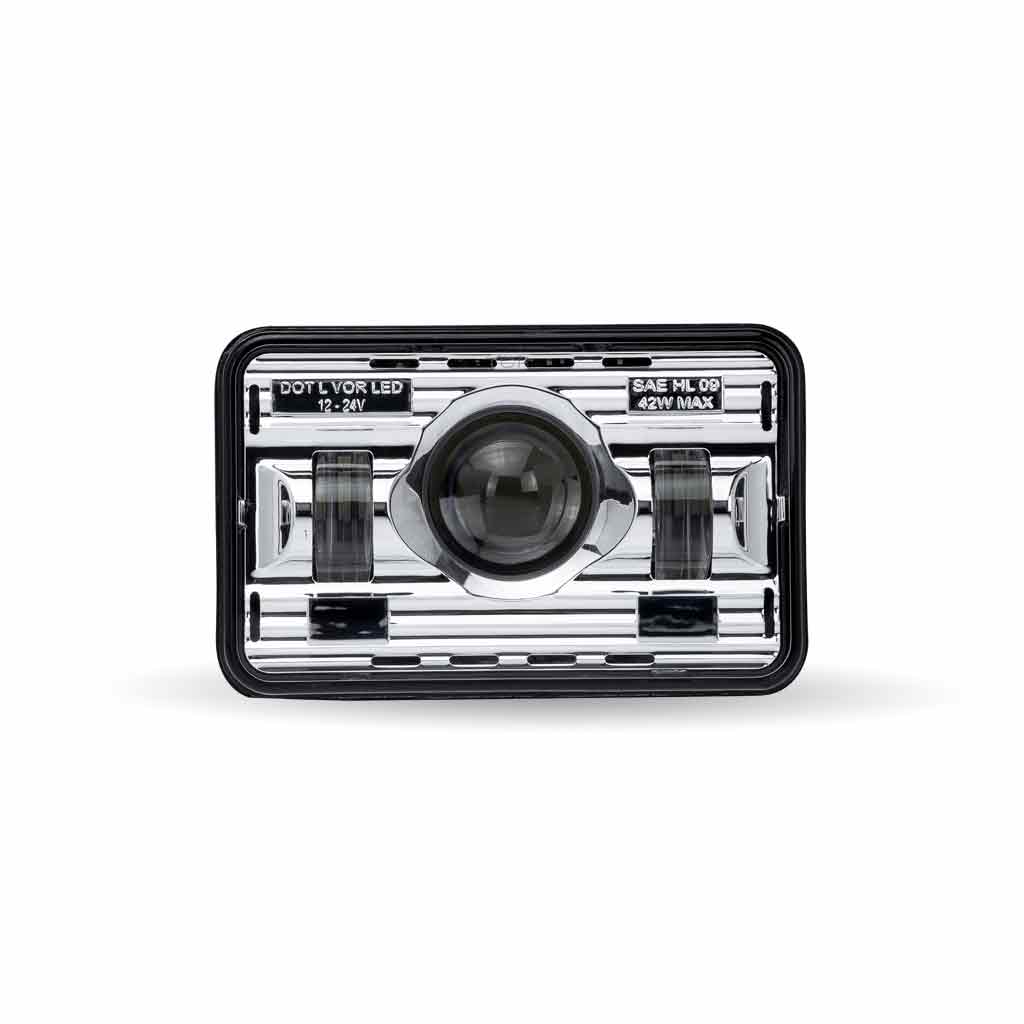 4" x 6" LED Projector Headlight - Low Beam | 1300 Lumens - Thumbnail 8