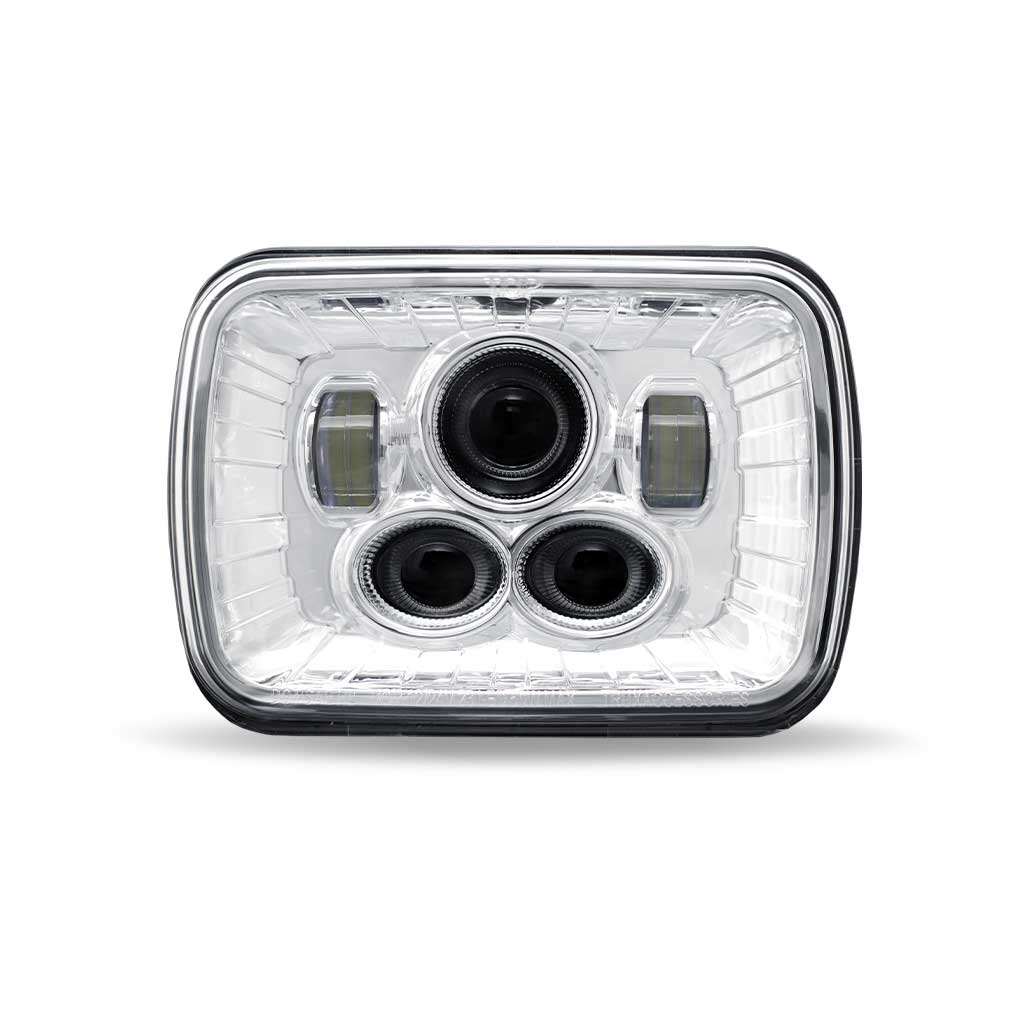 5" x 7" LED Projector Headlight - Combination High & Low Beam | 4000 Lumens - Thumbnail 6