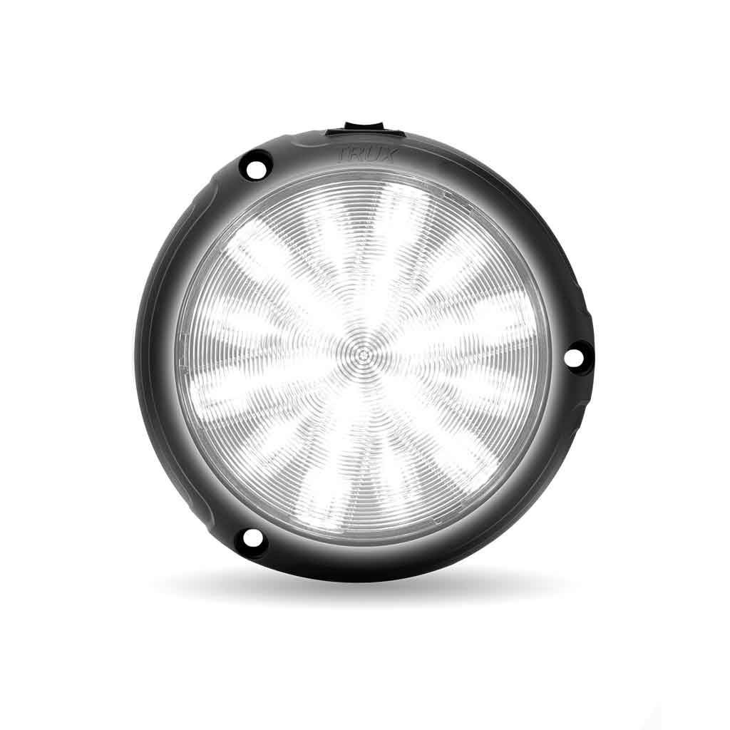 LED Interior Projector Dome 7-Color Cab Light for Peterbilt - Black - Thumbnail 10