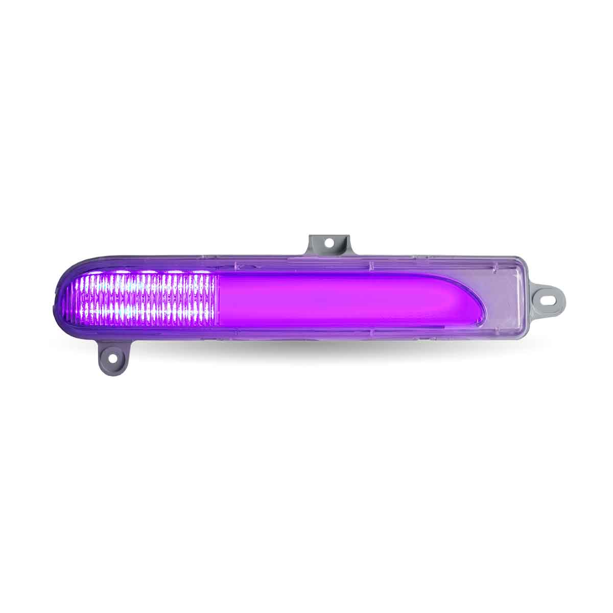 Amber Turn/Sequential & Marker to Purple Auxiliary Peterbilt Headlight Turn Signal LED Light - Passenger Side | 25 Diodes - Thumbnail 3